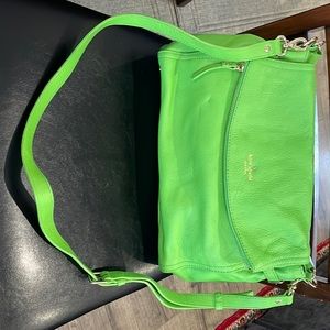 Kelly green Kate Spade bag